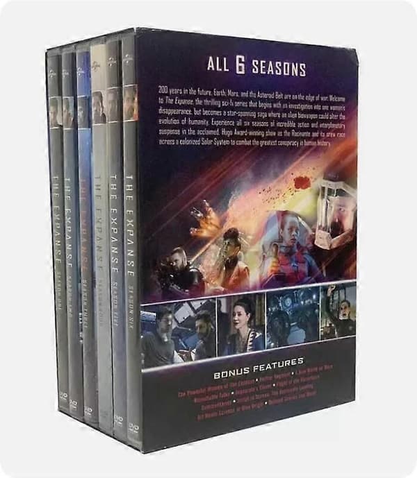 The Expanse: Den komplette sæson 1-6 engelsk version Series19-DVD) Ny