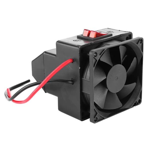 12V 260W Bilvarmer Auto Afrimer Dugfjerner Affugter Sort Luftvarmer