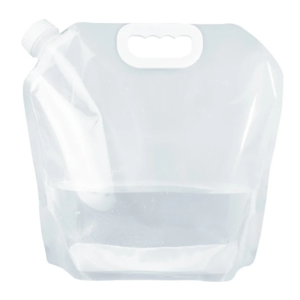 5/10L Utomhus vattenförvaringspåse Camping drickspåse 5st 5PCS white 10L