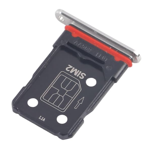For OnePlus 13 SIM-kortskuff + SIM-kortskuff Silver
