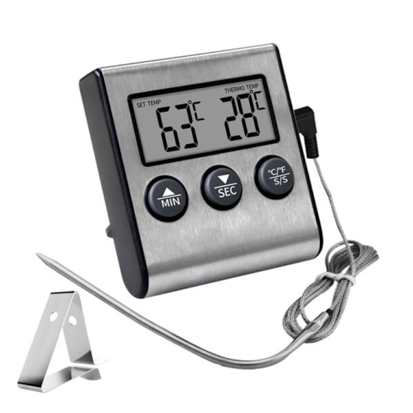 BBQ boks makroner temporization gaffel sukker termometer sonde