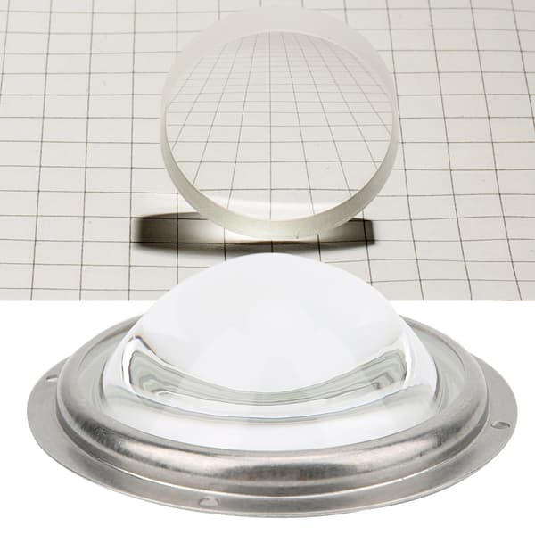 Vattentät gummiringmontering för 100 mm 60 graders LED-kondensorlins 20-200W