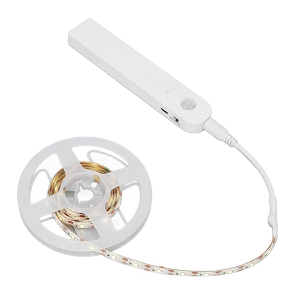 Bevegelsesaktivert LED-stripe Dimmer Sminkespeil Lyslist med Sensor 3500K Varmhvit