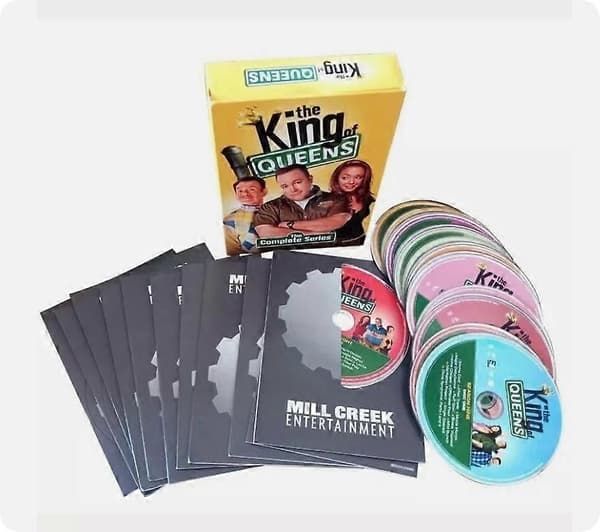 Kung av Queens: Kompletta serien (DVD, 22-Disc Box Set) engelsk version