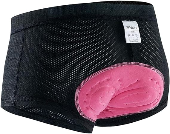 Cykeltrusser til kvinder med 3D-polstring, åndbart mesh, MTB-cykelshorts M