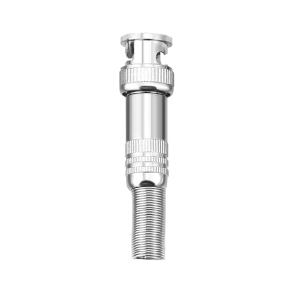 10-pak Spring End BNC Han-stikkontakt Adapter - Skrue Type til RG59 Koaksialt CCTV Kameraer