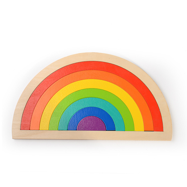 Rainbow pussel 7 bitar Rainbow pussel,