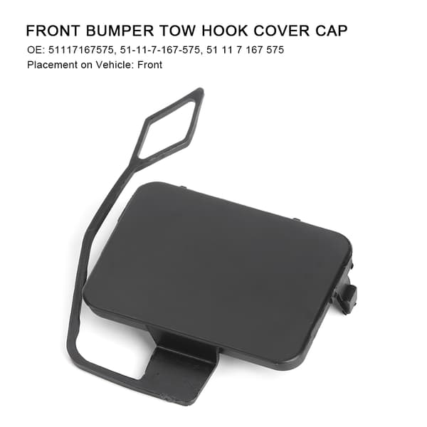 Frontfanger Slepekrok Deksel 51117167575 Passer for 3-serie E90 / E91 2005-2008