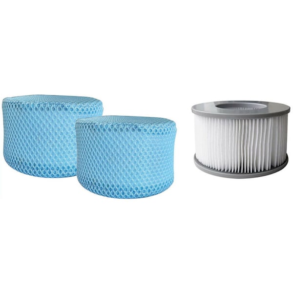 Poolfilter Filterpose Oppusteligt poolfilter Oppusteligt spabeskyttelsesnet