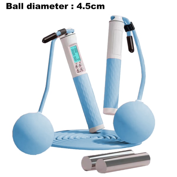 Hopprep, Digitalt hopprep med kalori- og loopräknare, blue dual purpose