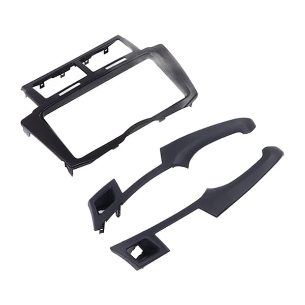 2DIN Bilradio Stereo Dash CD Panel Udskiftning til Toyota Yaris Vitz Platz 2005 2011 Sort