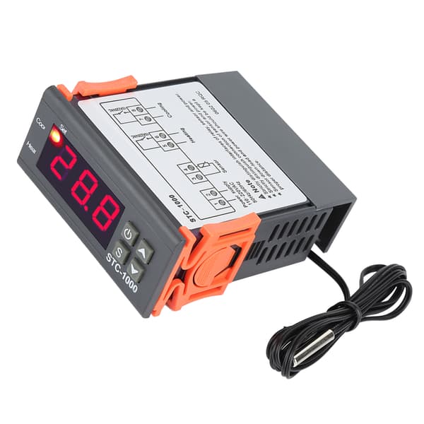 Elektrisk termostatkontroll med temperatursensor 110V til 220V