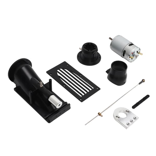 40mm RC Båd Jet Pumpe Thruster Sæt med 775 Børstet Motor Sort