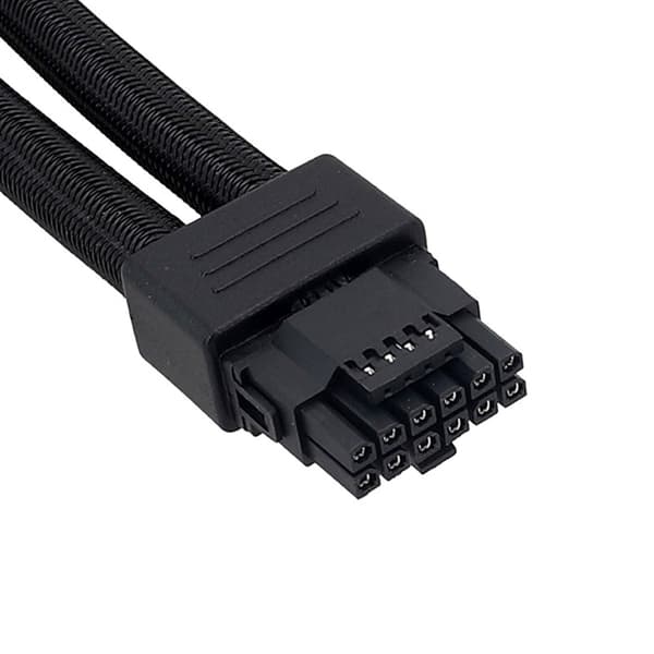 2x8PIN til 16PIN GPU Forlængerkabel Stik til 3090Ti 4070Ti 4080 4090[ht]
