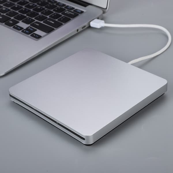 USB 3.0 Dataoverføring Ekstern Slot Load DVD-brenner CD-driver for Mac Windows