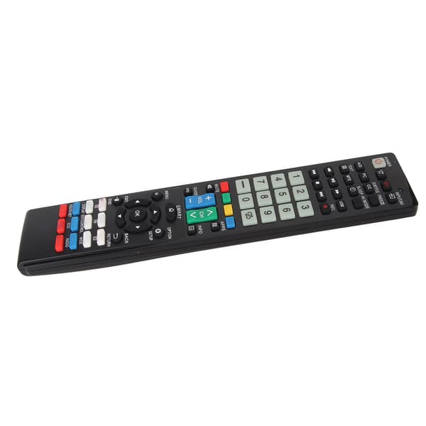 Erstatningsfjernkontroll Universal Slitesterk TV-fjernkontroll Kompatibel for Sharp TV-tilbehør