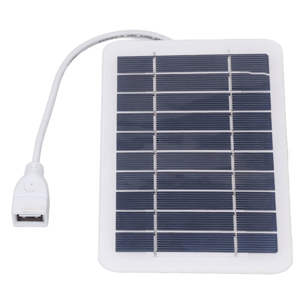 Solpanel Bærbar Udendørs Solpaneloplader til Kamera Mobiltelefon Power Pack 2W 5V