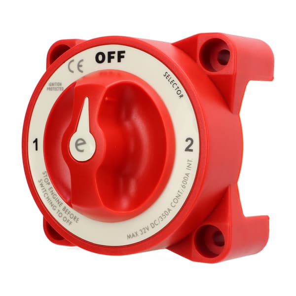 350A 32V DC 3-positions batteri afbryder strøm kill isolator til RV marine båd
