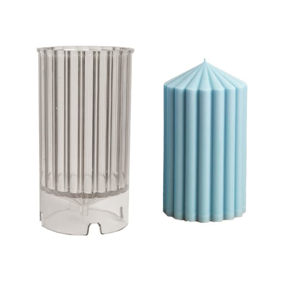 Geometriske plastforme Paraffinvokslys Carnaubavokslys