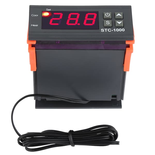 Elektrisk termostatkontroll med temperatursensor 110V til 220V