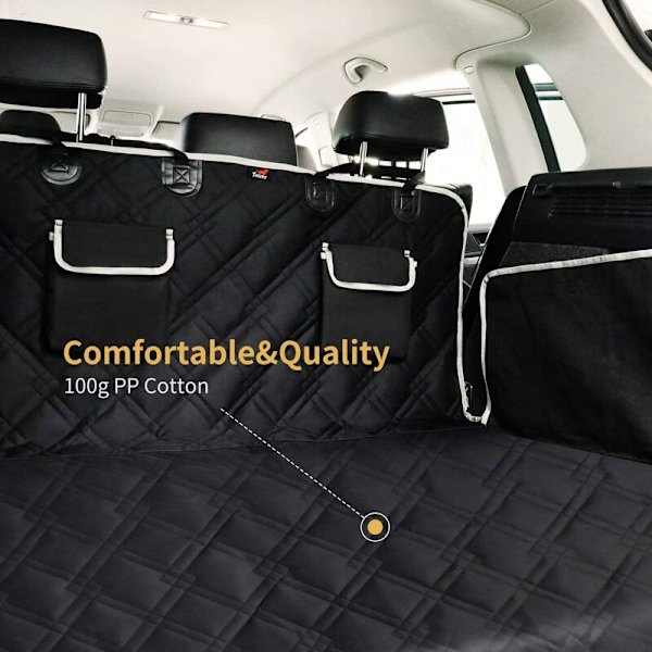 Bilbagageskydd för hundar med universal sidoskydd - Heavy Duty Hundskyddsmatta, 185 x 103 cm Cover fo