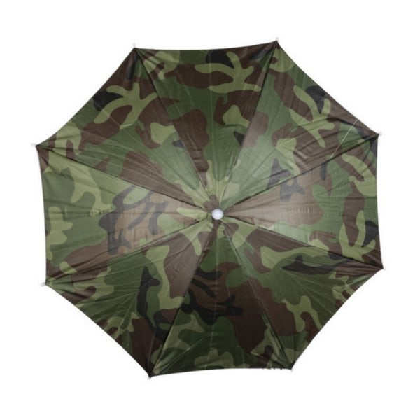 30CM Camouflage Barn Hatt Paraply, Hat Paraply Fiske Paraply