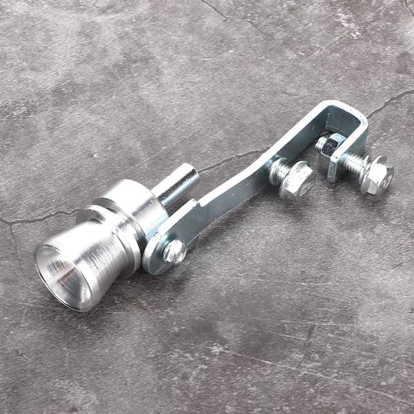 Turbo Lyd Hale Hals Eksosrør Fløyte Aluminium Legering Sølv TC M