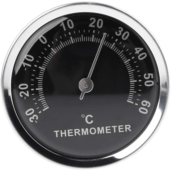 Mini termometer 58mm indendørs våd og tør termometer,