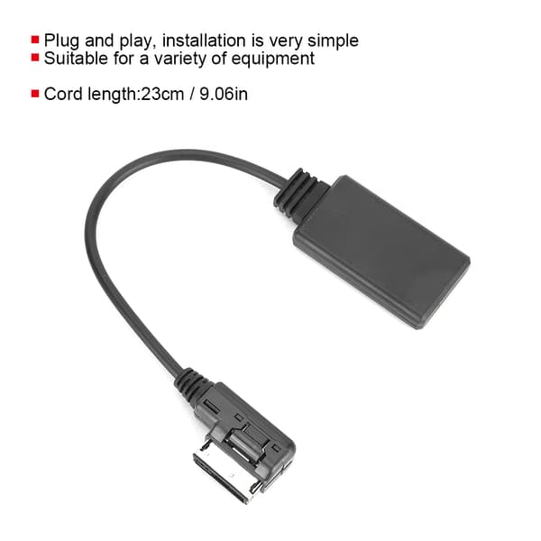 Bluetooth 4.1 lydmottaker, 23 cm lang trådløs lydadaptermodul, passer til Benz