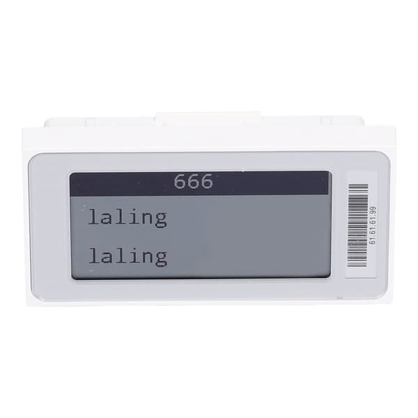 Smart ESL Elektronisk Hyldeetiket 2.1in TFT Display Lavt Strømforbrug Bluetooth