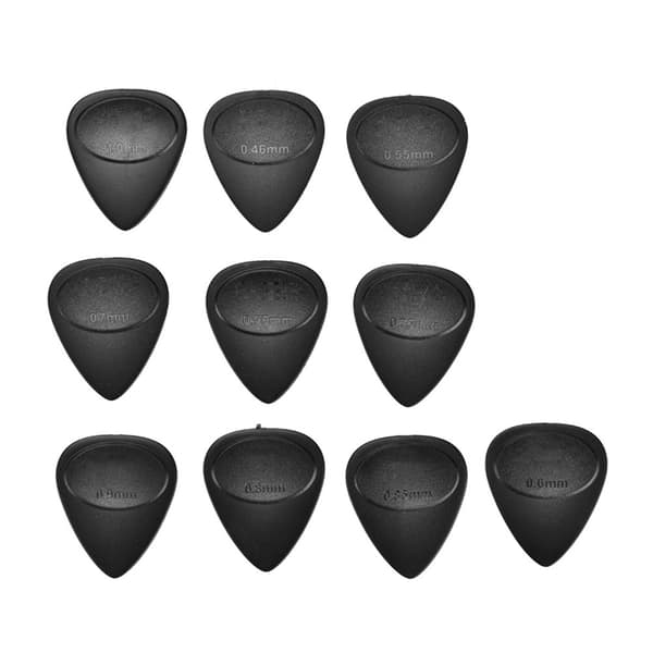 Silikagel Fingerskydd Gitarrplektrum Träningsverktyg Set