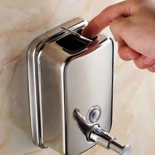 [HT]1 st automatisk sensor tvåldispenser handfri schampodispenser tvåldispenser väggmonterad väggmonterad duschdispenser