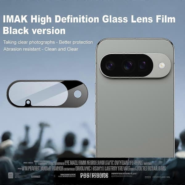 IMAK Bagkamera Linse Glas Film Sort Version Not Specified For Google Pixel 10