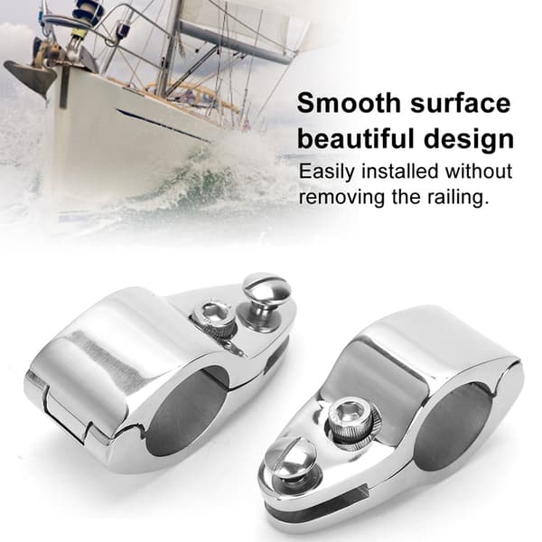 Rustfrit stål bådhængsel glidende hardware 30 mm 1,18 tommer