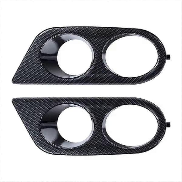 2 STK Bil Front Bumper Grill Tåkelysdeksel Grill Trim Kompatibel med BMW