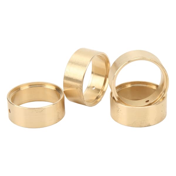 4 stk. Messing intern beadlock ring Klemring til 1,0 tommer hjulfælg til 1/24 RC bilopgraderingsdele