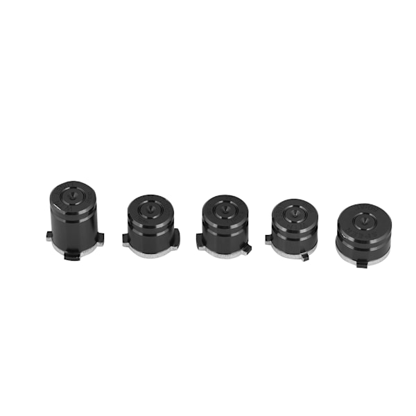 Aluminium 9mm Kugleknapper A B X Y til Xbox One Controller - Sort