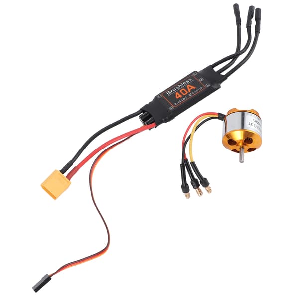 2212 1000KV Børsteløs Motor 40A ESC Sæt til RC Drone Helikopter FPV Model