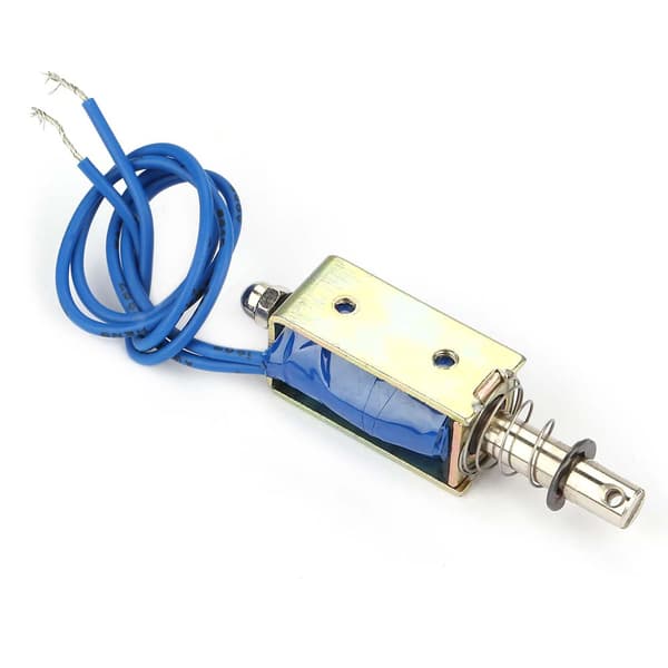 6V 12V 24V DC Elektromagnet 5N Dragkraft 10mm Slaglängd