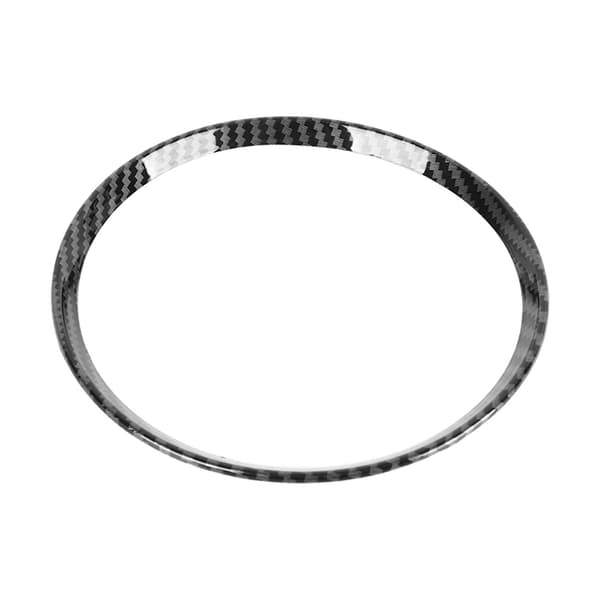 Växelspakskonsolring i kolfiberstil för Cooper R54 R56