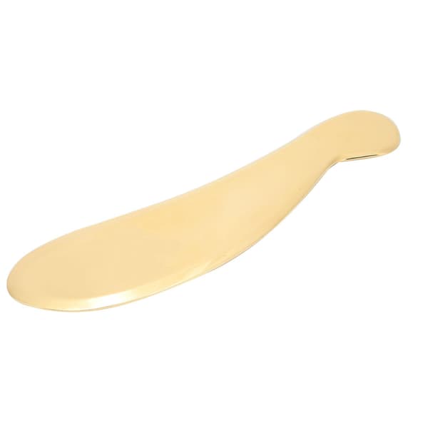 Messing Husholdnings Ansikts Gua Sha Massasjeverktøy Bærbar Nakke Kroppsterapi Skrapebrett
