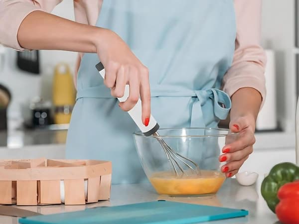 Elektrisk visp USB - Trådløs visp for egg og baking—ht