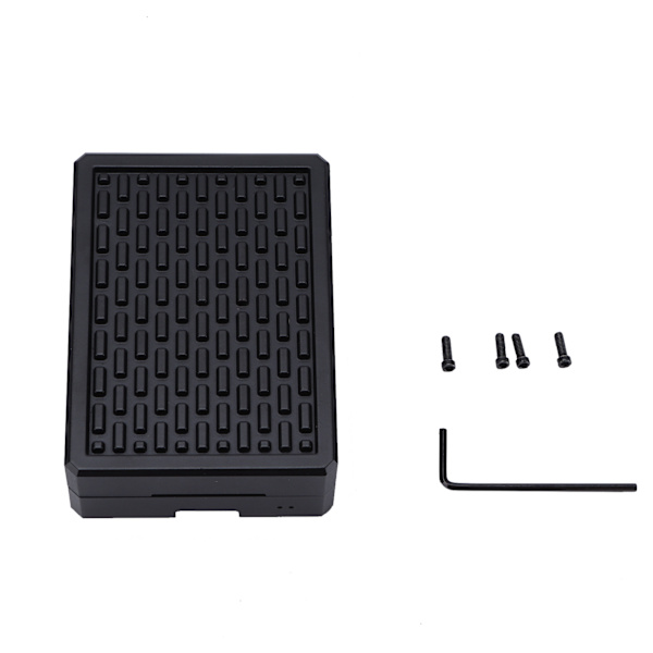Raspberry Pi 4 Aluminiumlegering Køleplade Beskyttende Kabinet Mikrocomputerdele