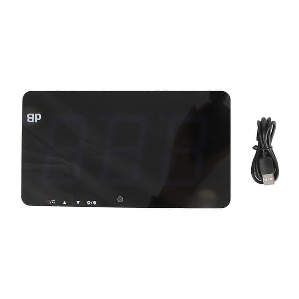 USB-drevet 9,6\" LCD digitalt lydnivåmåler for veggmontering 30-130dB støytester