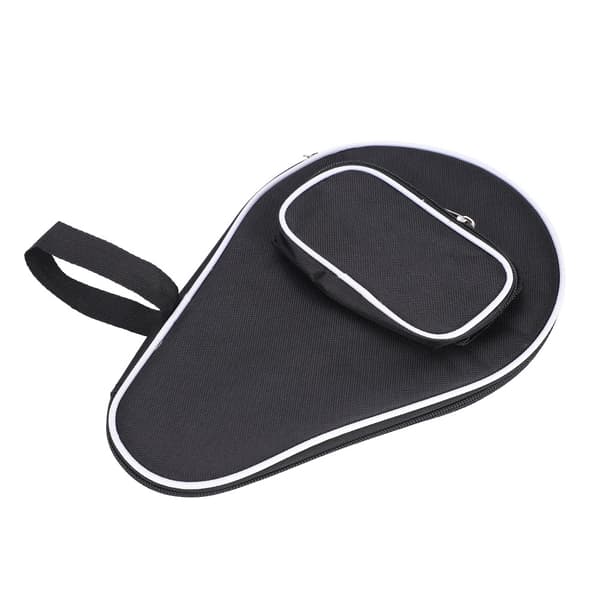 HUIESON Ping Pong Racket Väska med Bollficka