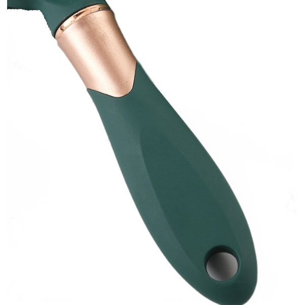 Mørkegrøn luftpude kam glat hår elastisk airbag massage kam til krøllet hår husholdningskam (generøs kam)