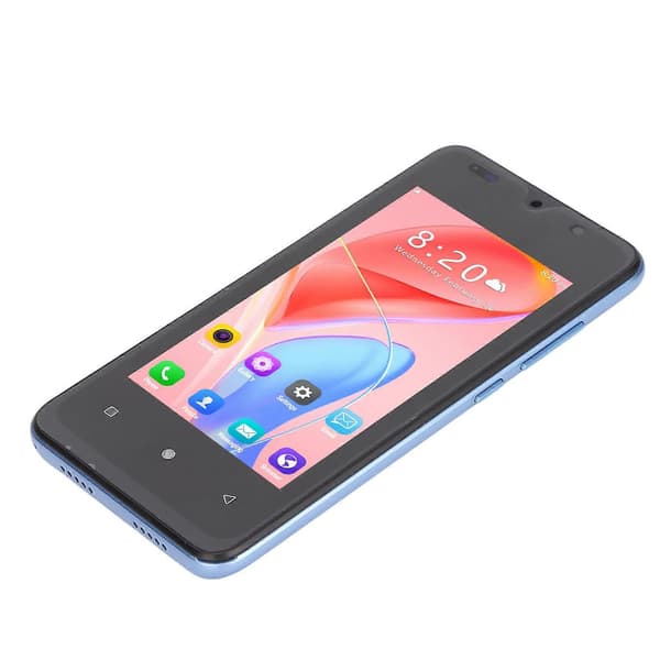 4,66\" Android-telefon: 1 GB RAM, 8 GB ROM, dubbla SIM, 128 GB utbyggbart, HD-kameror