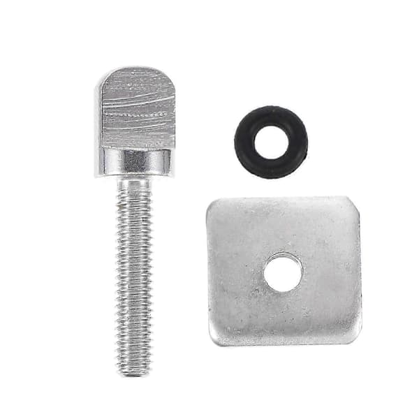 2 sæt kajakåreskruer kano tommelskrue sæt rustfrit stål kajaktilbehør 3X1.5CM Silver