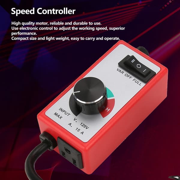 120V Router Blæser Variabel Hastighedsregulator Elektrisk Motor