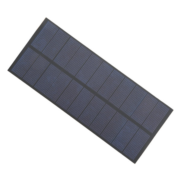 2,2W 5,5V solcellepanel Utendørs nødsolcellepanel Bærbar solcellepanel for hagebelysning